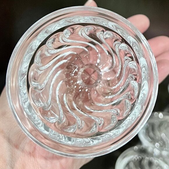 4 Colony Crystal by Fostoria fruit oyster cup Pattern Code: FOSCOLO - Picture 3 of 8